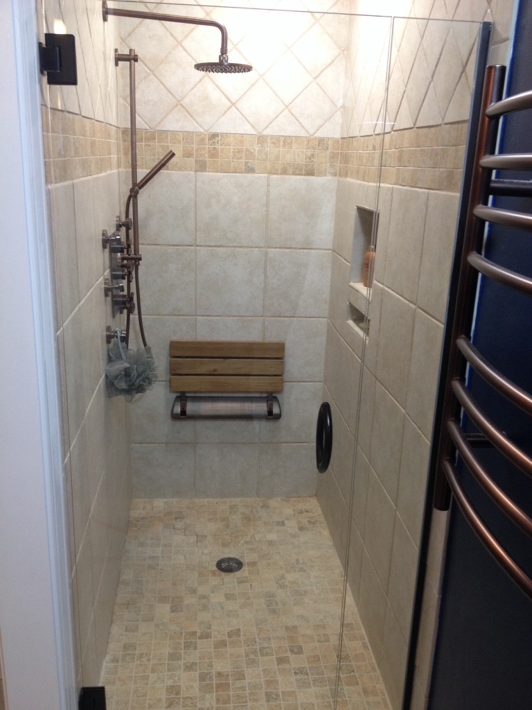 Frameless Shower Door Oil Rubbed Bronze