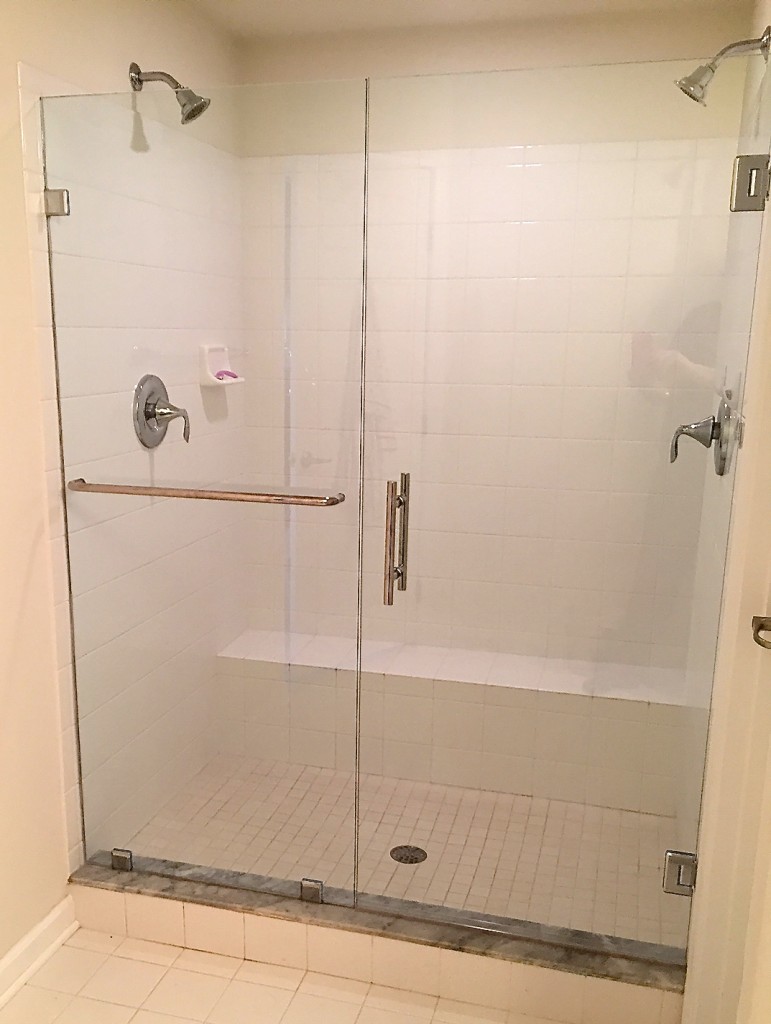 New Frameless Shower Door / West Broad Village / Short Pump / Richmond Va